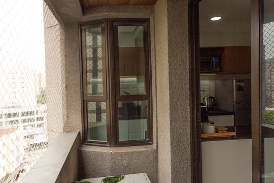 Varanda de apartamento para alugar com 1 quarto, 50m² em Vila Uberabinha, São Paulo