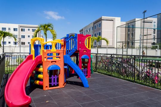 Área comum - Playground de apartamento à venda com 2 quartos, 40m² em Campo Grande, Rio de Janeiro