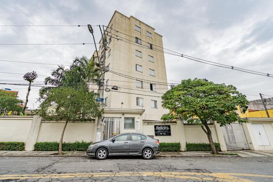 Fachada de apartamento à venda com 2 quartos, 48m² em Vila Conde do Pinhal, São Paulo