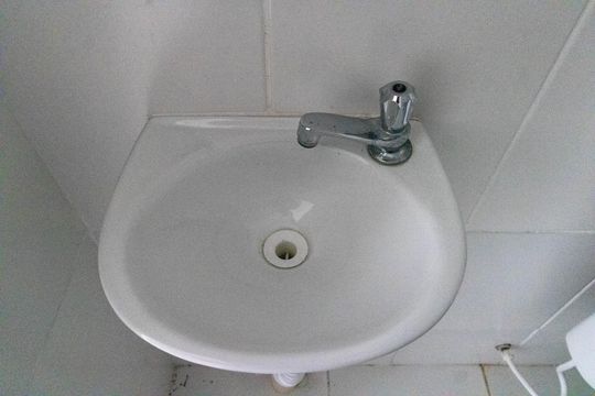 Banheiro de apartamento à venda com 2 quartos, 45m² em Campo Grande, Rio de Janeiro