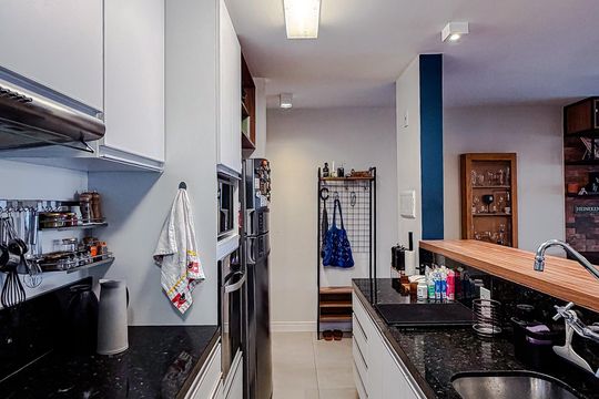 Cozinha de apartamento para alugar com 3 quartos, 70m² em Vila Mariana, São Paulo