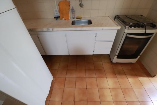 Cozinha  de apartamento para alugar com 1 quarto, 40m² em Centro, Ribeirão Preto