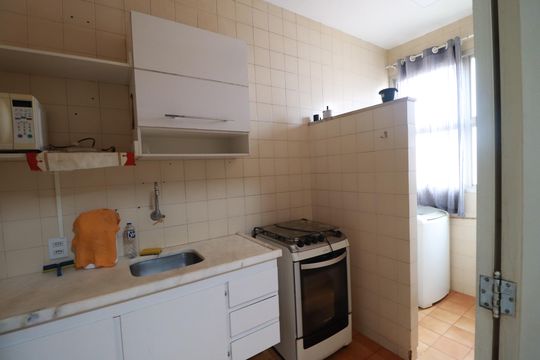 Cozinha  de apartamento para alugar com 1 quarto, 40m² em Centro, Ribeirão Preto