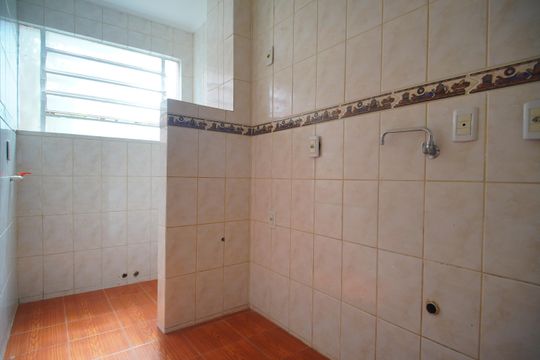 Cozinha de apartamento à venda com 2 quartos, 48m² em Canudos, Novo Hamburgo