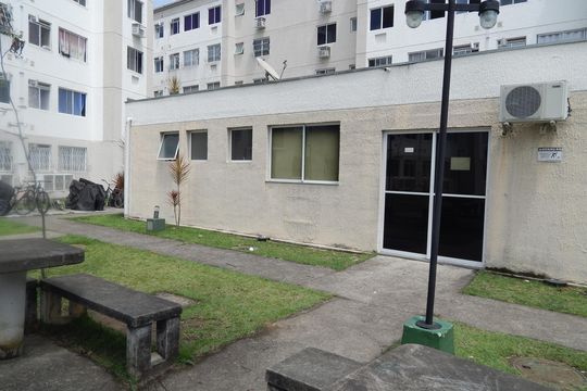 Área comum - Salão de festas de apartamento para alugar com 2 quartos, 41m² em Campo Grande, Rio de Janeiro