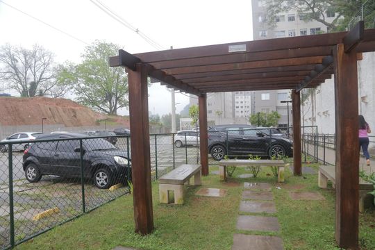 Área comum de apartamento para alugar com 2 quartos, 48m² em Fazenda Caguaçu, São Paulo
