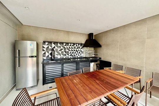 Churrasqueira de kitnet/studio à venda com 1 quarto, 25m² em Pinheiros, São Paulo