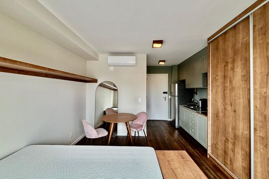 Studio de kitnet/studio à venda com 1 quarto, 25m² em Pinheiros, São Paulo