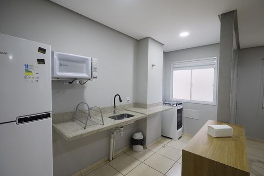 Área comum - Salão de festas de apartamento à venda com 2 quartos, 39m² em Parque Vitoria, São Paulo