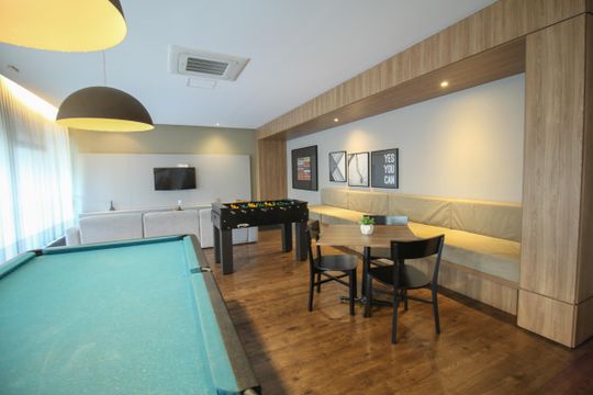 Área comum de apartamento para alugar com 1 quarto, 40m² em Brás, São Paulo