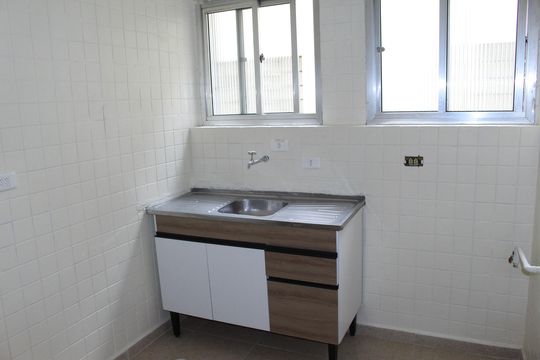 Cozinha de apartamento à venda com 1 quarto, 59m² em República, São Paulo
