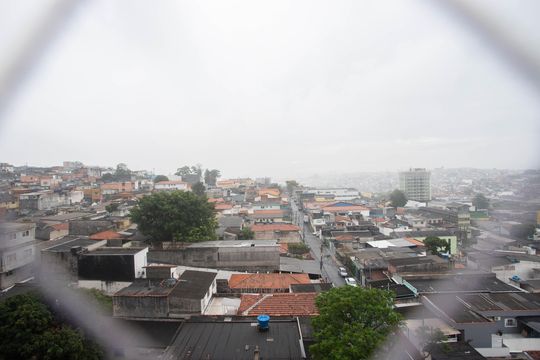 Vista da sala de apartamento para alugar com 2 quartos, 41m² em Americanópolis, São Paulo