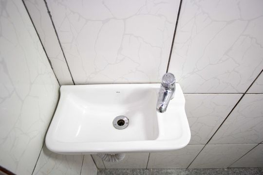 Banheiro de casa para alugar com 1 quarto, 50m² em Centro, Diadema