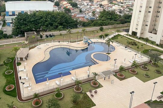 Área comum de apartamento à venda com 3 quartos, 186m² em Santa Maria, São Caetano do Sul