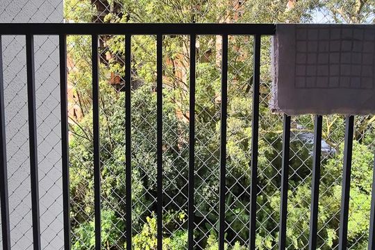 Varanda da Sala de apartamento à venda com 2 quartos, 42m² em Parque Espacial, São Bernardo do Campo