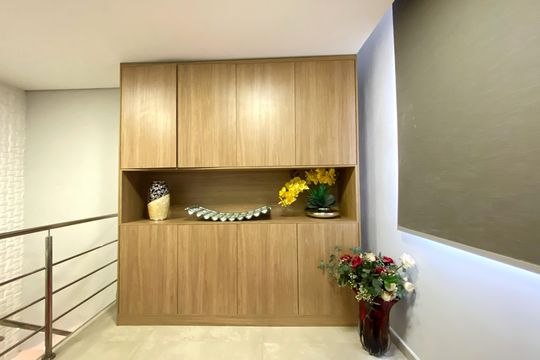 Hall da escada de apartamento à venda com 3 quartos, 200m² em Sion, Belo Horizonte