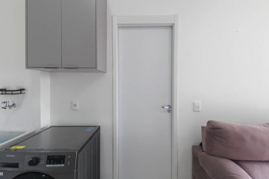Sala/Cozinha de apartamento para alugar com 1 quarto, 34m² em Vila Prudente, São Paulo