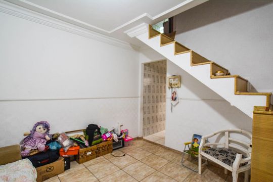 Sala de casa de condomínio à venda com 2 quartos, 47m² em Vila João Ramalho, Santo André