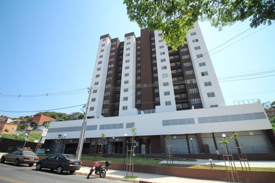 Fachada  de apartamento para alugar com 2 quartos, 52m² em Teixeira Dias, Belo Horizonte