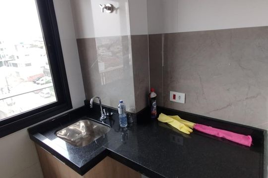 Cozinha de apartamento para alugar com 2 quartos, 42m² em É Vila Esther / Casa Verde, São Paulo