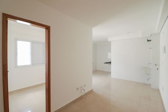 Sala/Cozinha e Àrea de Serviço de apartamento à venda com 2 quartos, 46m² em Casa Verde, São Paulo