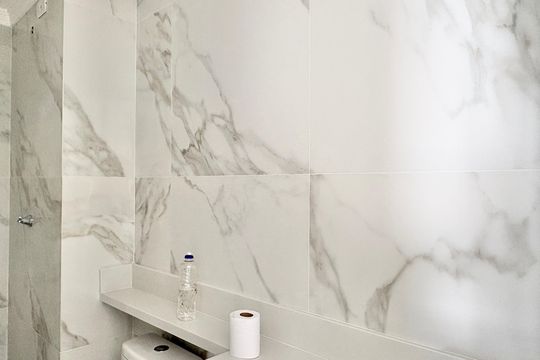 Banheiro de apartamento para alugar com 2 quartos, 34m² em Nossa Senhora do O, São Paulo