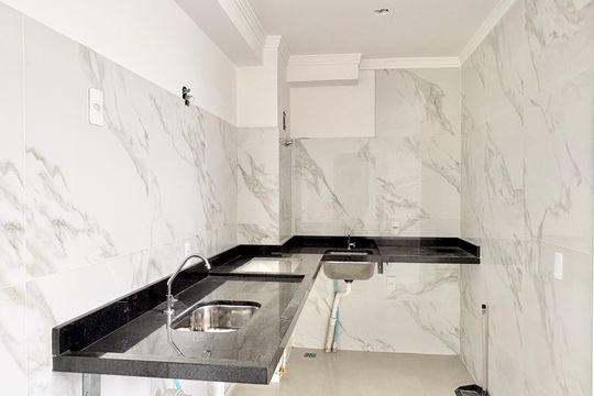 Cozinha de apartamento para alugar com 2 quartos, 34m² em Nossa Senhora do O, São Paulo
