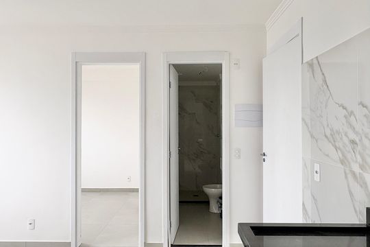 Cozinha de apartamento para alugar com 2 quartos, 34m² em Nossa Senhora do O, São Paulo