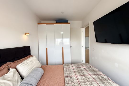 Quarto de apartamento à venda com 1 quarto, 31m² em Vila Palmeiras, São Paulo
