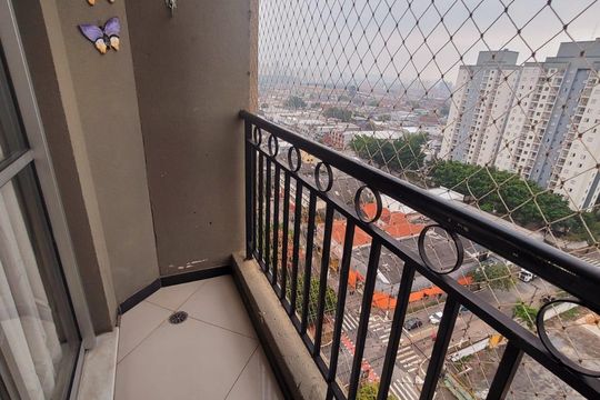 Varanda de apartamento à venda com 2 quartos, 58m² em Parque Novo Mundo, São Paulo