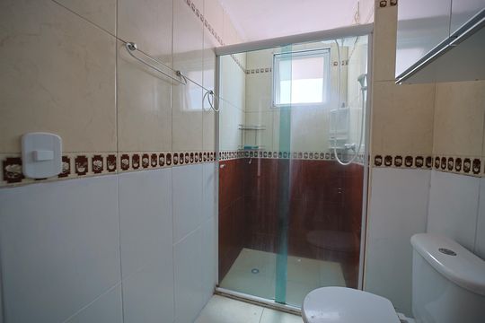 Banheiro de apartamento para alugar com 2 quartos, 54m² em Jardim Santa Maria, São Paulo