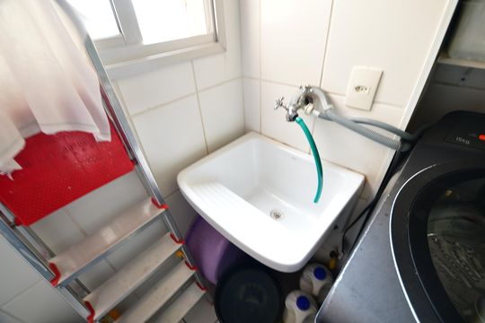 Área de Serviço de apartamento à venda com 2 quartos, 55m² em Bonfim, Campinas