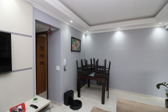 Sala de apartamento para alugar com 2 quartos, 40m² em Vila Domitila, São Paulo