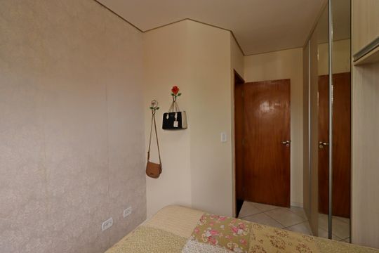 Quarto 2 de apartamento para alugar com 2 quartos, 50m² em Parque das Nações, Santo André