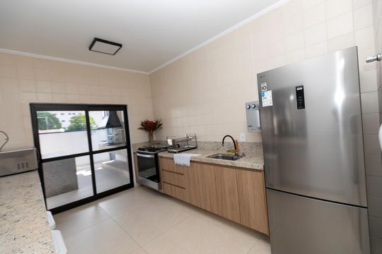 SALÃO DE FESTAS de apartamento à venda com 3 quartos, 108m² em Bonfim, Campinas
