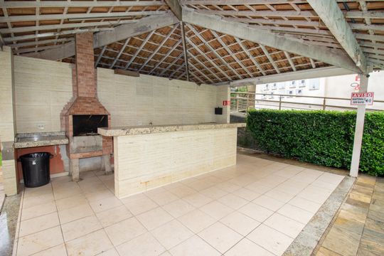 Área comum - Churrasqueira de apartamento para alugar com 2 quartos, 45m² em Fonte Grande, Contagem
