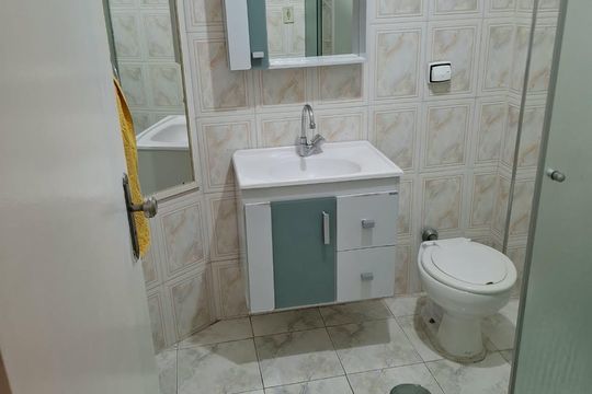 Banheiro de apartamento para alugar com 1 quarto, 57m² em Campos Elíseos, São Paulo