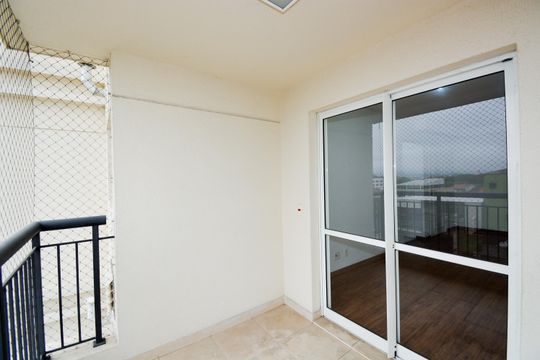 Varanda da Sala de apartamento para alugar com 2 quartos, 70m² em Vila Augusta, Guarulhos