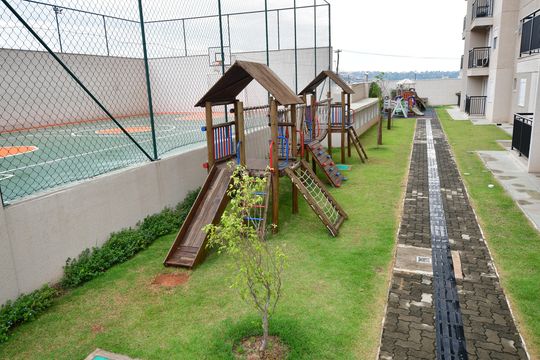 Área comum - Playground de apartamento para alugar com 2 quartos, 47m² em Cidade Satélite Íris, Campinas