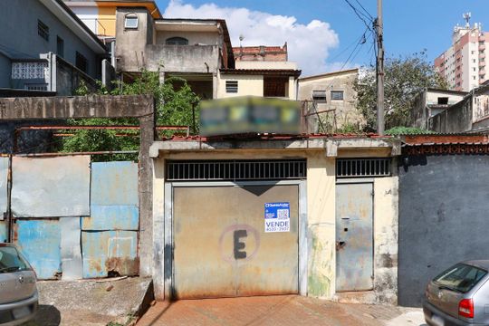 Fachada + plaquinha de casa à venda com 1 quarto, 119m² em Vila Aurora (zona Norte), São Paulo