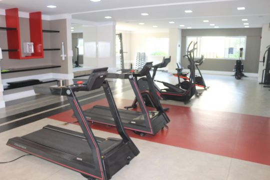 Área comum - Academia de apartamento para alugar com 2 quartos, 90m² em Cerâmica, São Caetano do Sul