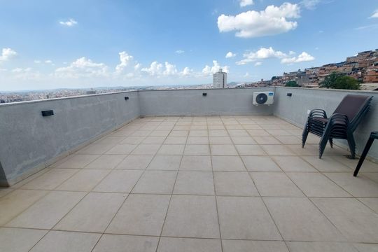 Terraço de apartamento para alugar com 2 quartos, 132m² em São Lucas, Belo Horizonte
