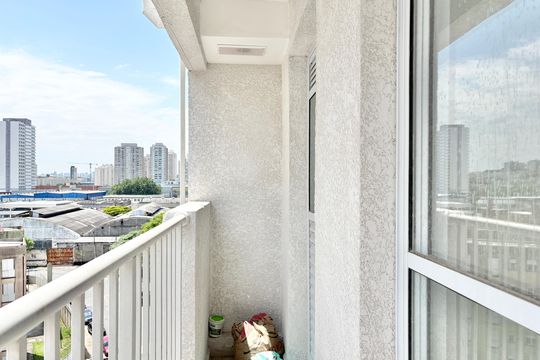 Varanda de apartamento à venda com 2 quartos, 38m² em Jardim das Gracas, São Paulo