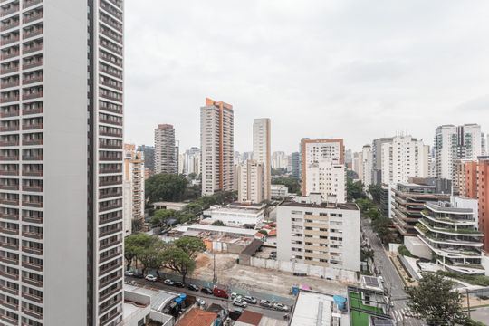 Vista de kitnet/studio à venda com 1 quarto, 24m² em Vila Olímpia, São Paulo