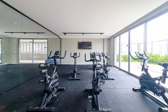 Academia de kitnet/studio à venda com 1 quarto, 25m² em Jardim das Acacias, São Paulo