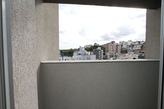 Varanda da Sala de apartamento para alugar com 2 quartos, 52m² em Coração Eucarístico, Belo Horizonte