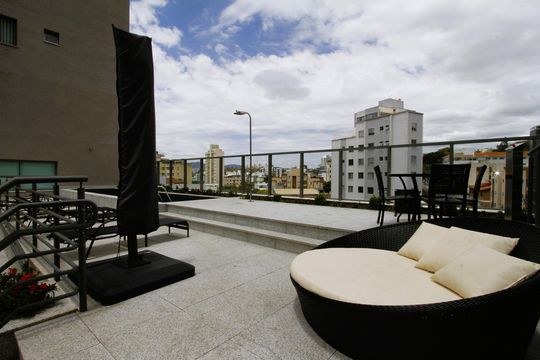 Área comum - Piscina de apartamento para alugar com 2 quartos, 52m² em Coração Eucarístico, Belo Horizonte