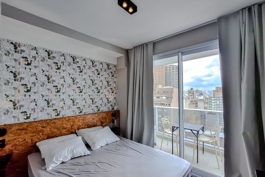 Studio de kitnet/studio para alugar com 1 quarto, 23m² em Sé, São Paulo