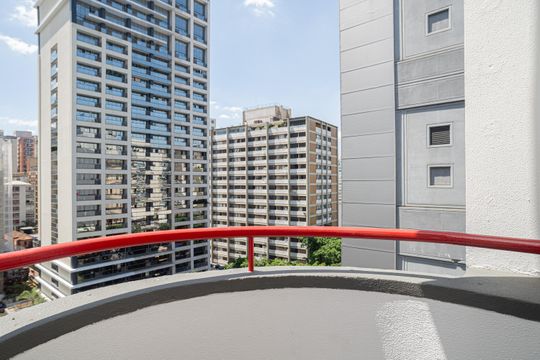 Varanda de apartamento para alugar com 2 quartos, 80m² em Consolação, São Paulo