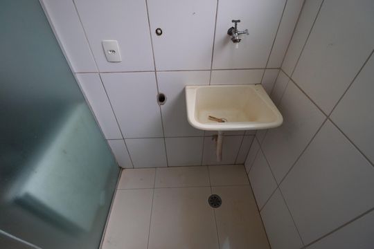 Cozinha  de apartamento para alugar com 2 quartos, 46m² em Jardim Roberto Benedetti, Ribeirão Preto